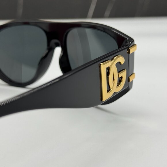 NEW DOLCE&GABBANA DG4499 501/87 BLACK SUNGLASSES DG4499 50187 EYEWEAR - Picture 6 of 9